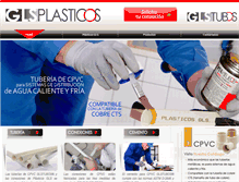 Tablet Screenshot of plasticosgls.com